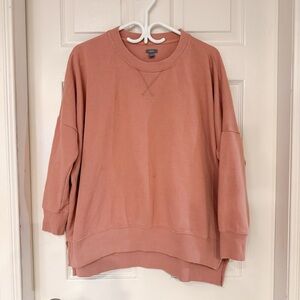 Aerie oversized Cozy Knit Sweater Cotton Blend Hoodie Acubi Twee Streetwear XS-M